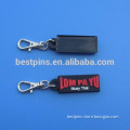 custom 3d soft pvc rubber zip pullers, cheap pvc clothing zipper puller wholesale
